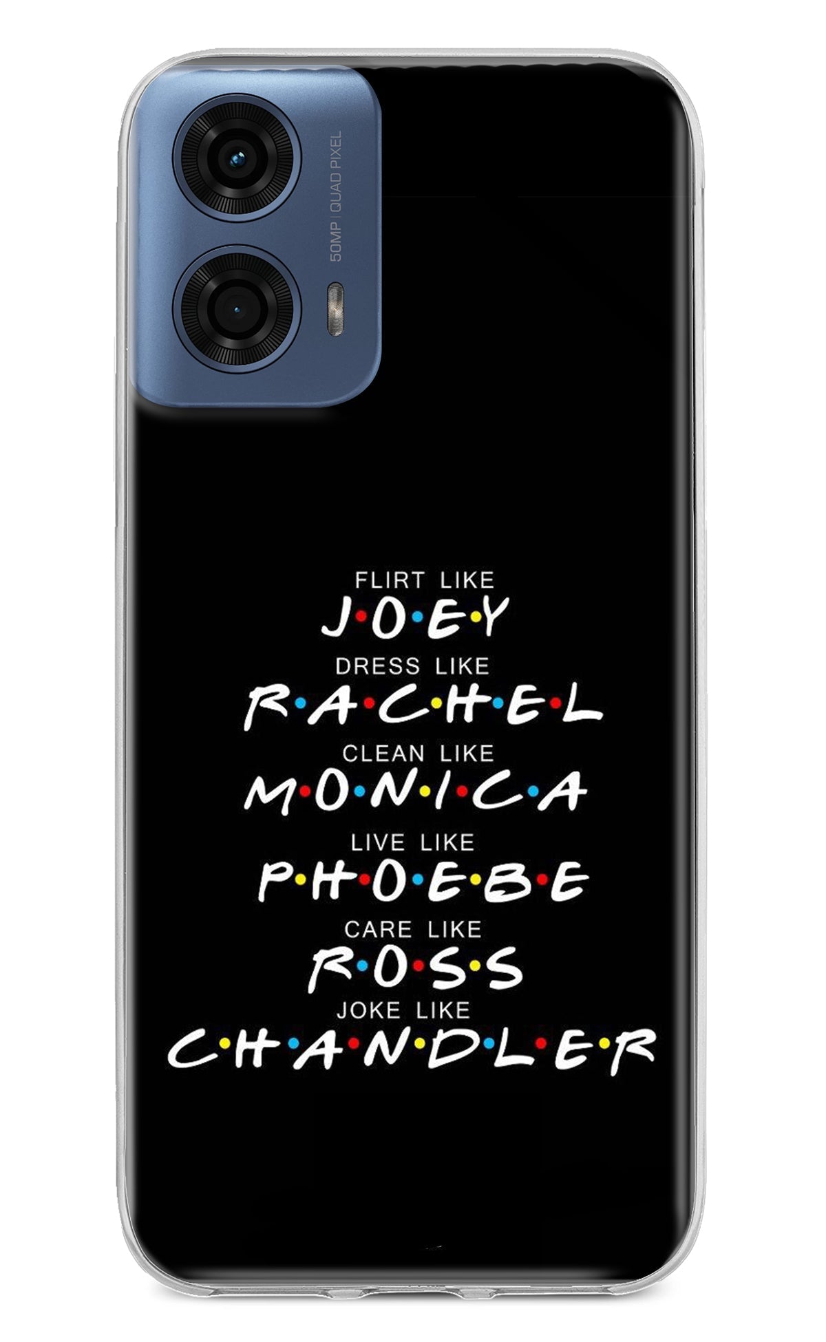 FRIENDS Character Moto G24 Power Back Cover