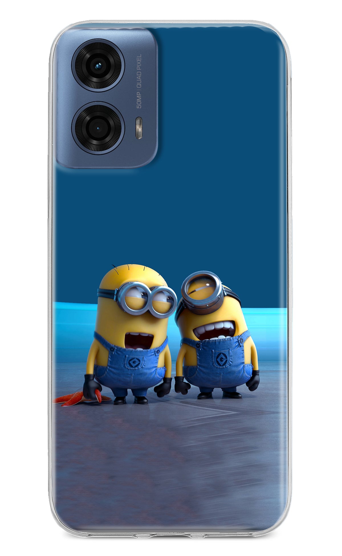 Minion Laughing Moto G24 Power Back Cover
