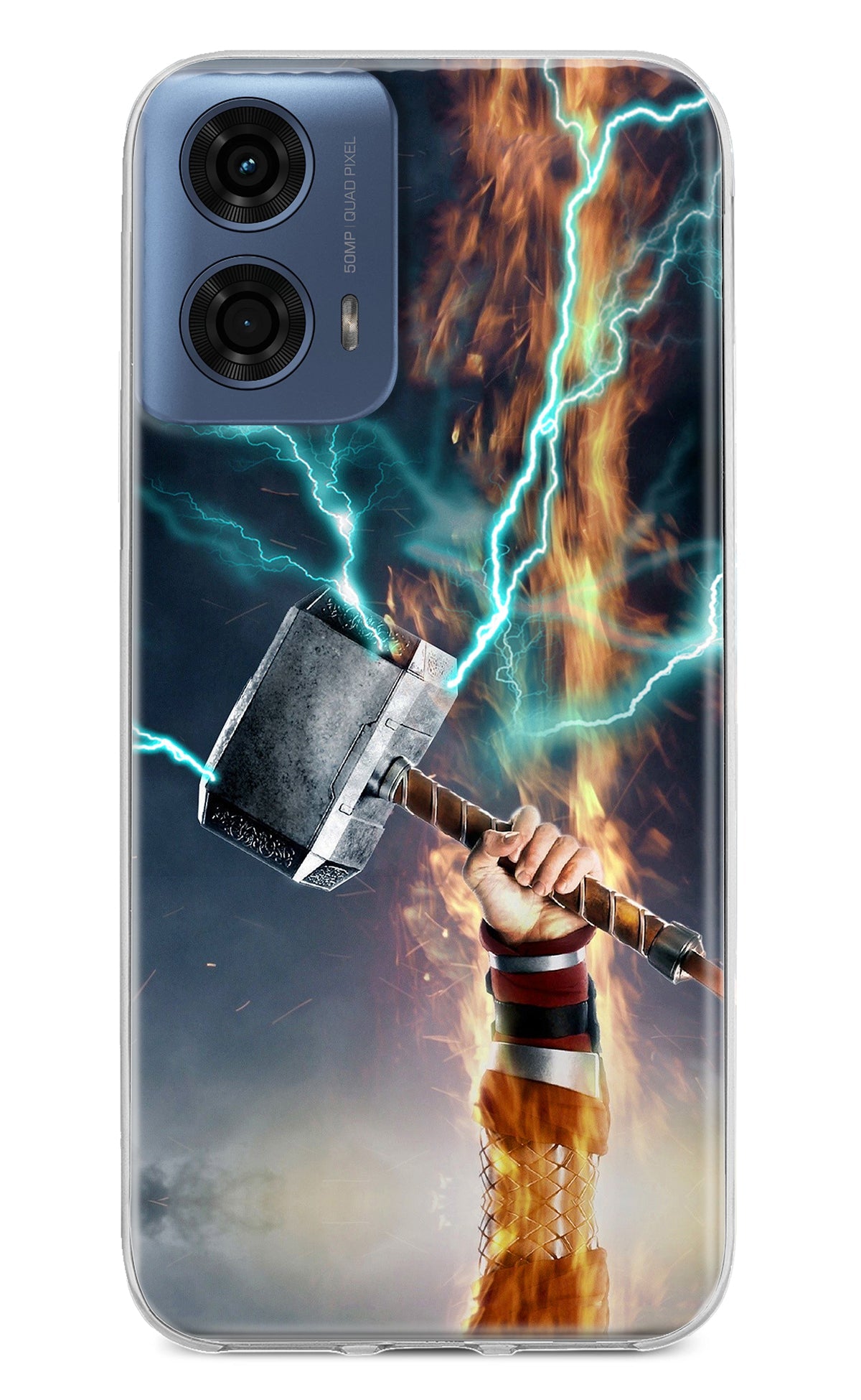 Thor Hammer Mjolnir Moto G24 Power Back Cover