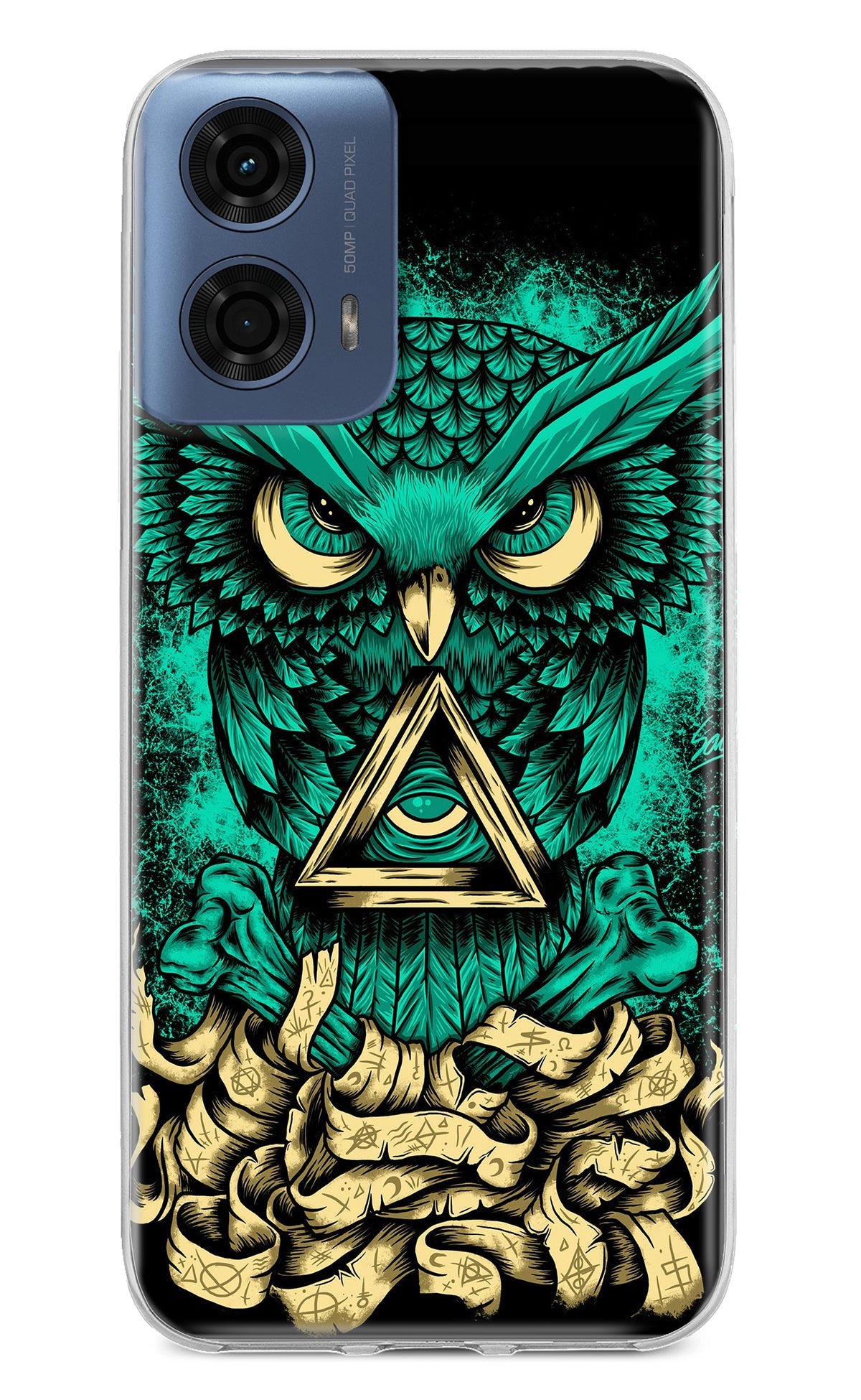 Green Owl Moto G24 Power Back Cover