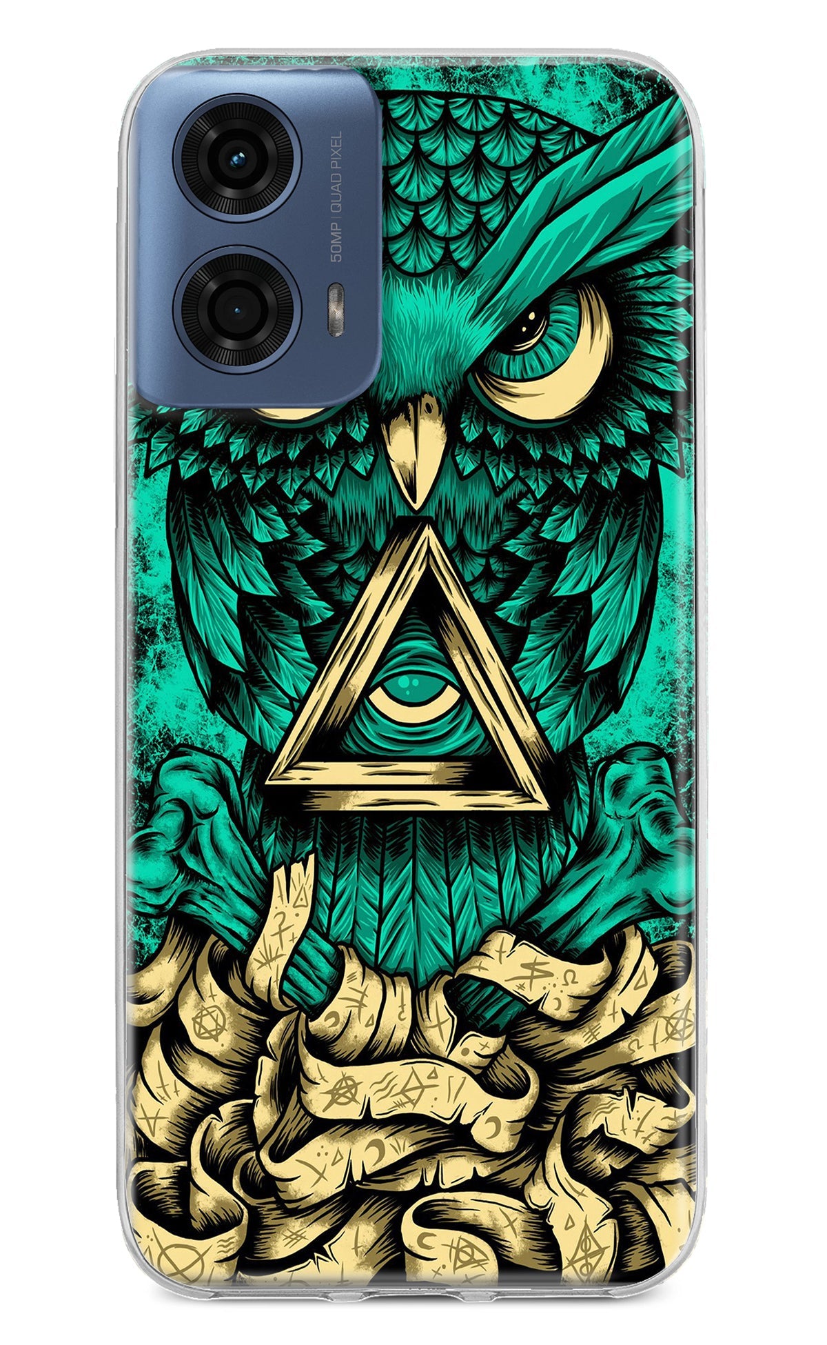 Green Owl Moto G24 Power Back Cover