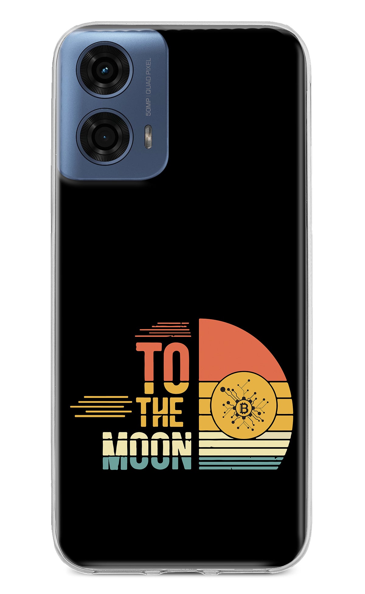 To the Moon Moto G24 Power Back Cover
