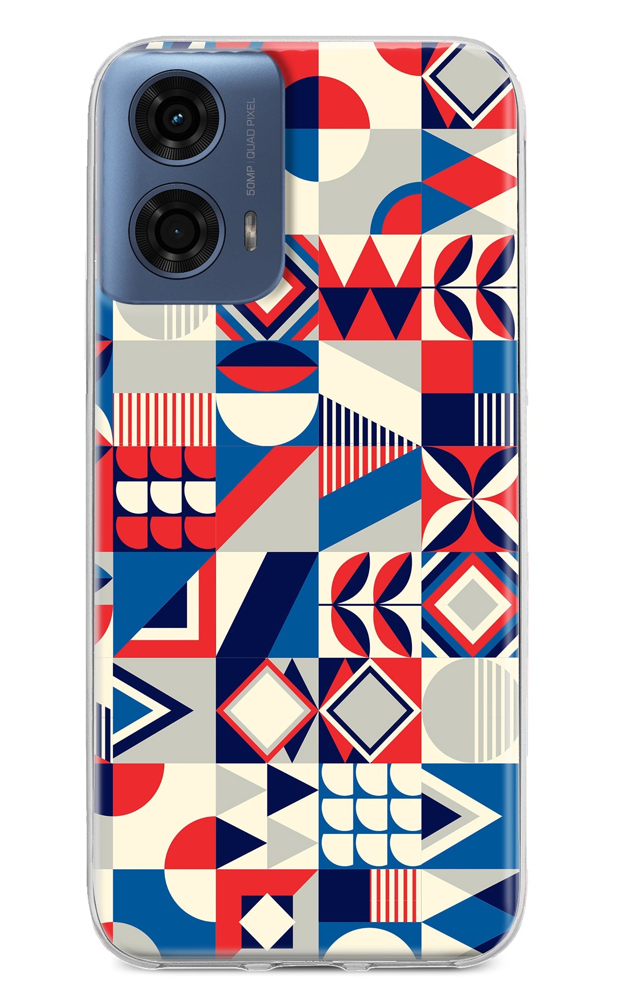 Colorful Pattern Moto G24 Power Back Cover