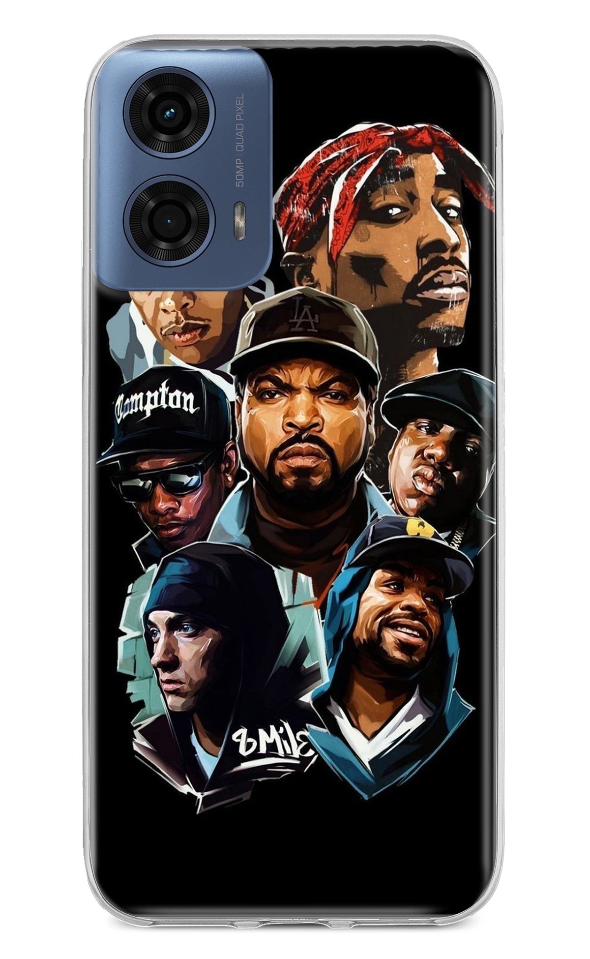 Rappers Moto G24 Power Back Cover