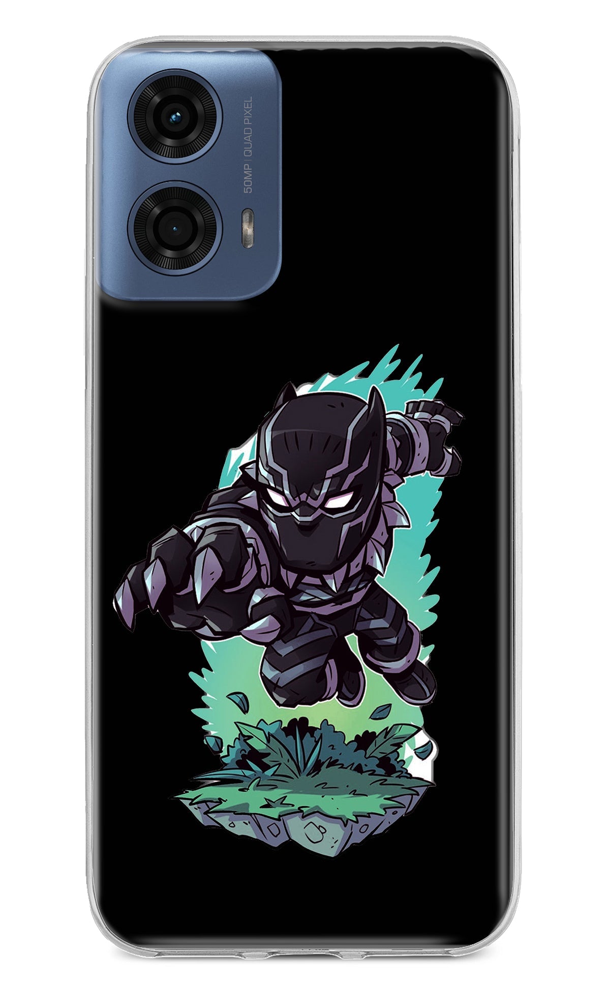 Black Panther Moto G24 Power Back Cover