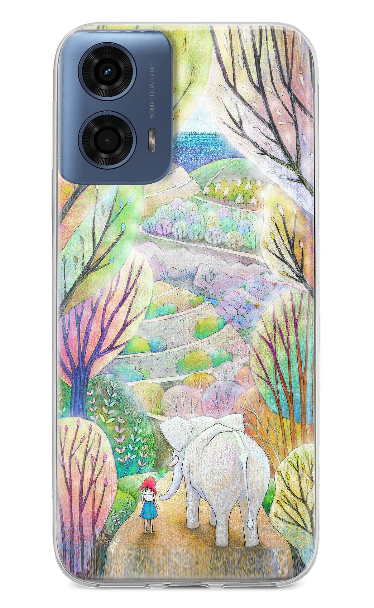 Nature Painting Moto G24 Power Back Cover