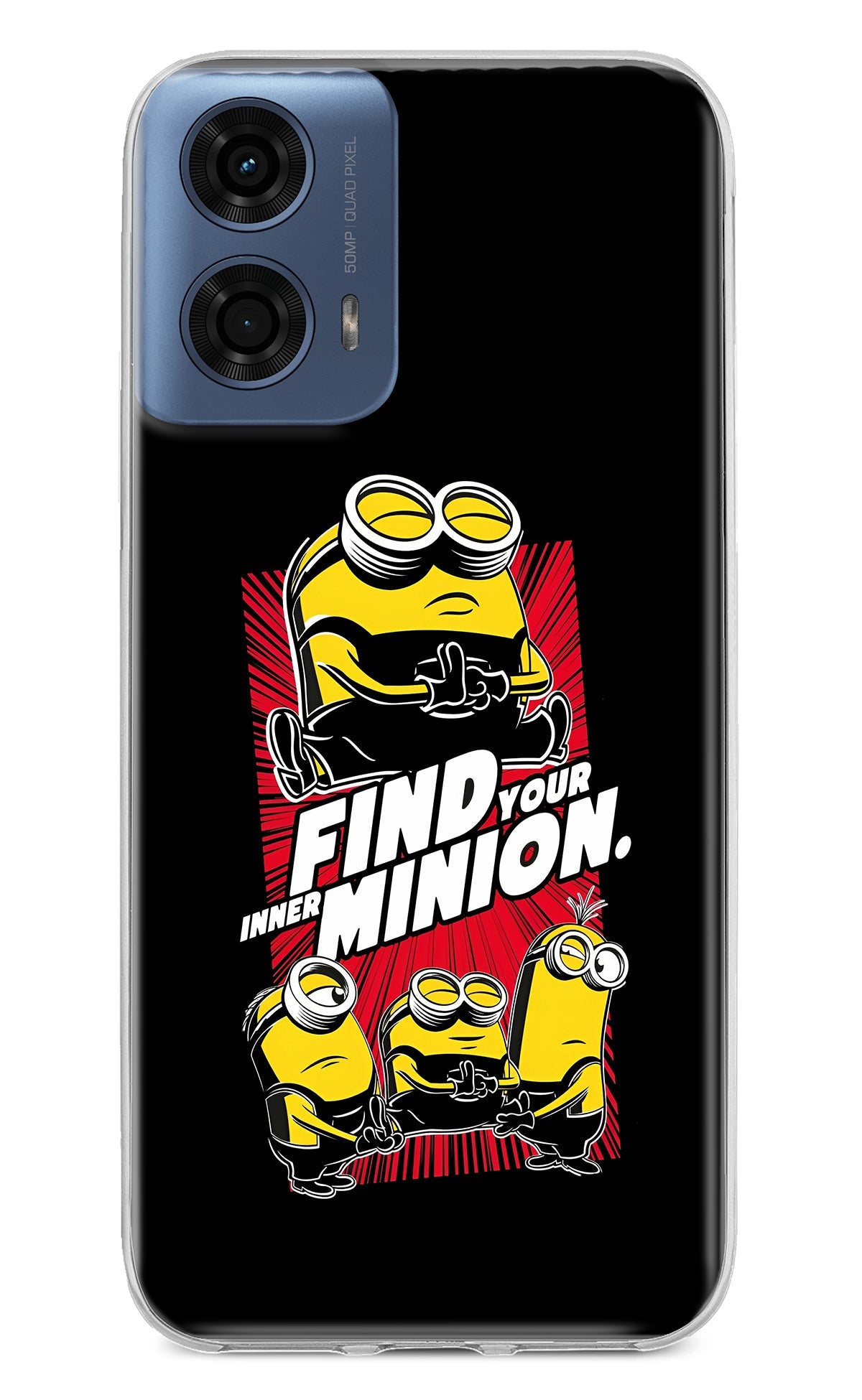 Find your inner Minion Moto G24 Power Back Cover