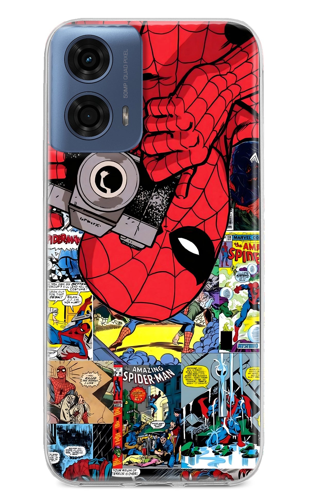 Spider Man Moto G24 Power Back Cover
