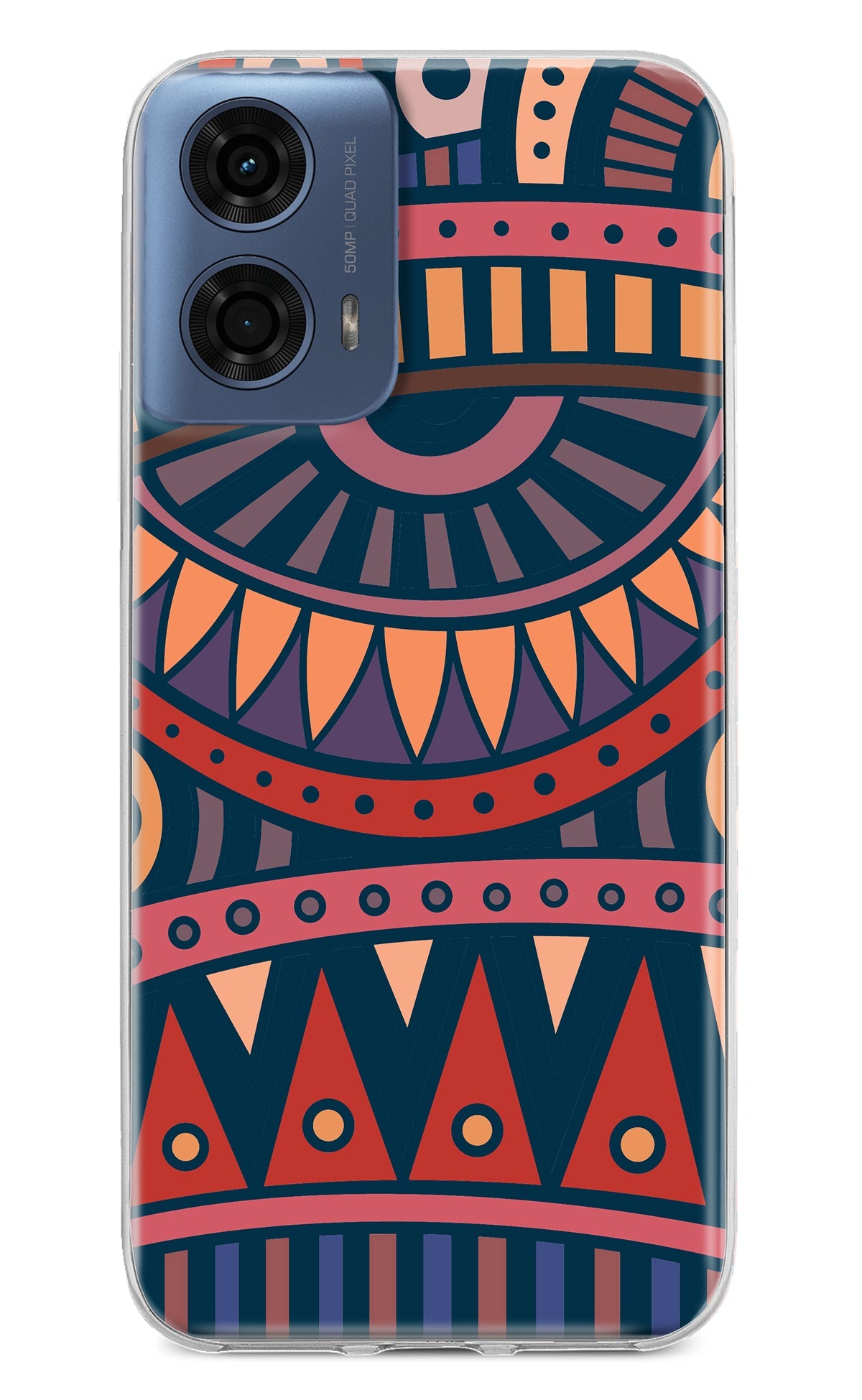 African Culture Design Moto G24 Power Back Cover