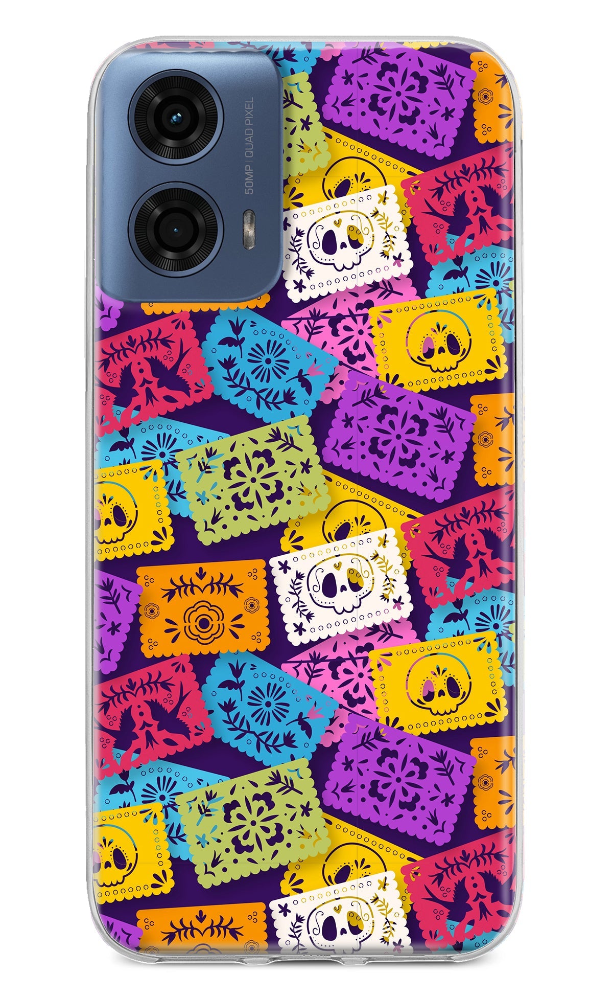 Mexican Pattern Moto G24 Power Back Cover