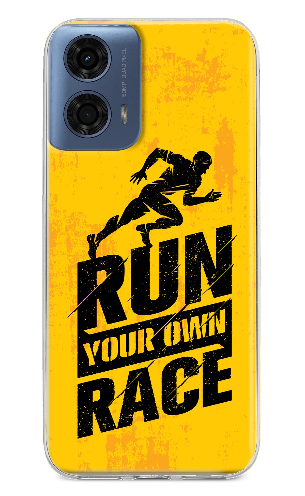 Run Your Own Race Moto G24 Power Back Cover