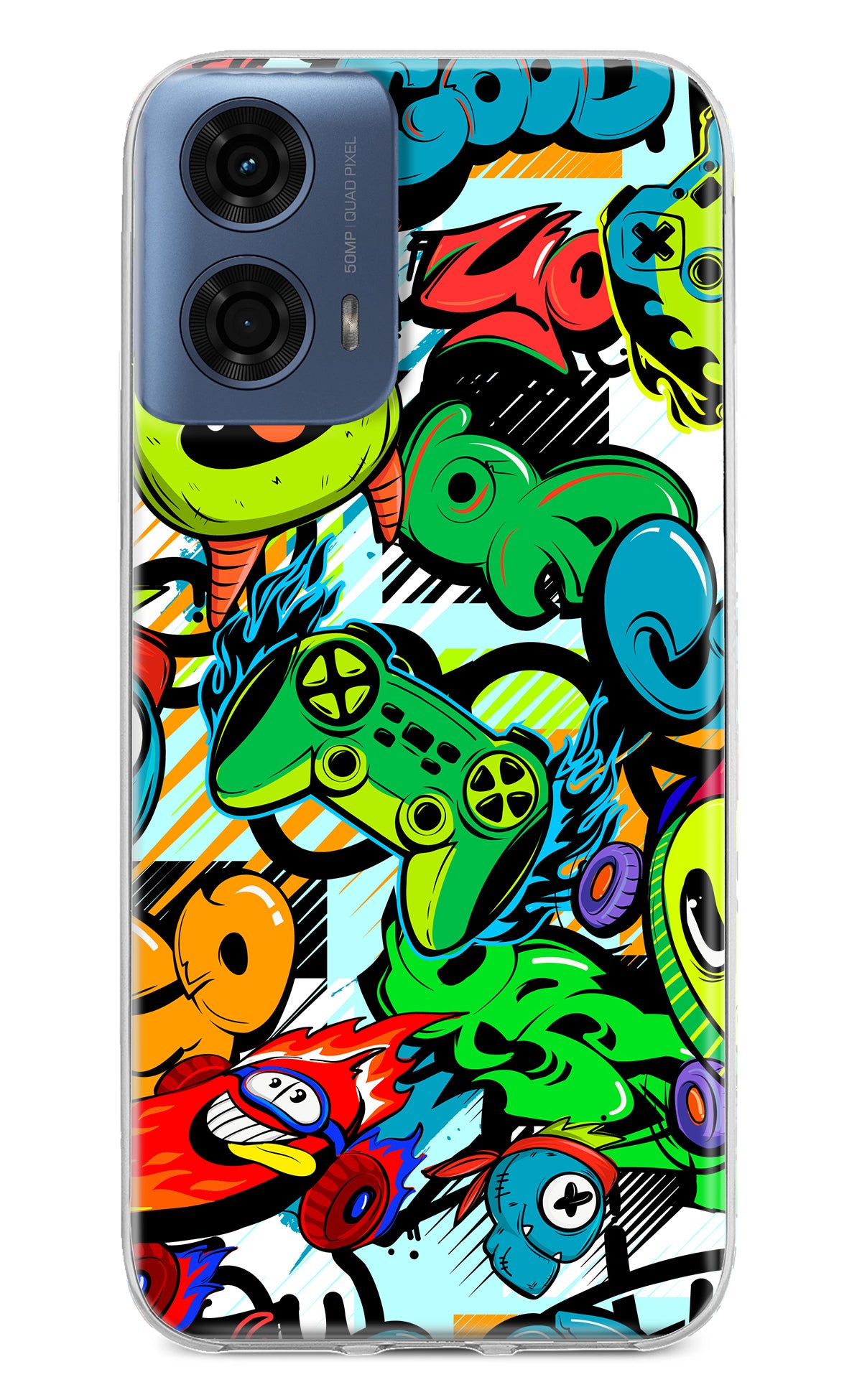 Game Doodle Moto G24 Power Back Cover