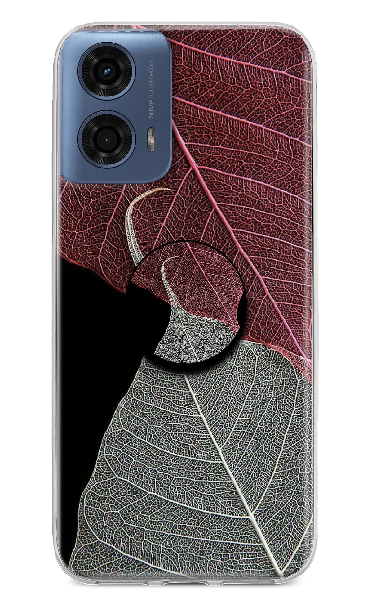 Leaf Pattern Moto G24 Power Pop Case