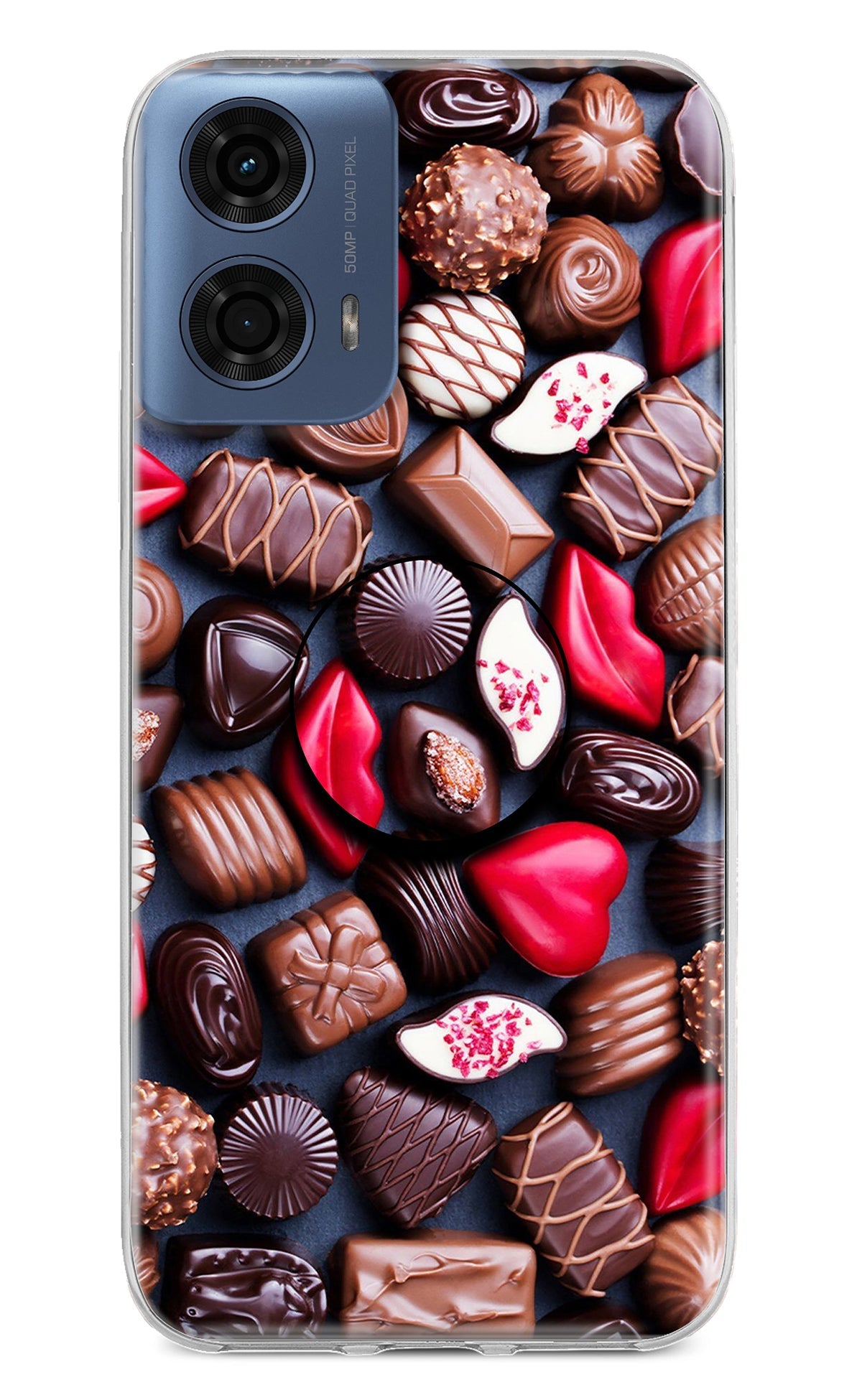 Chocolates Moto G24 Power Pop Case