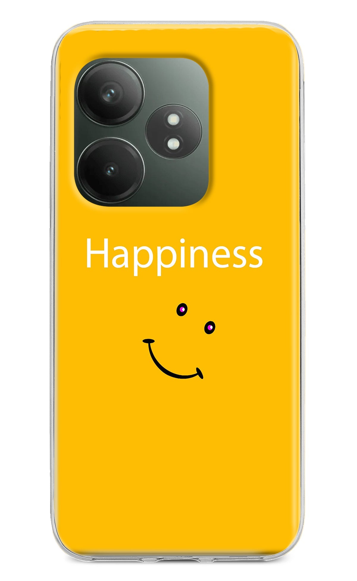 Happiness With Smiley Realme GT 6T 5G Back Cover