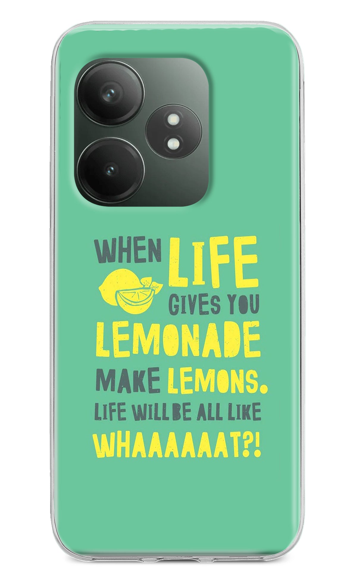 Quote Realme GT 6T 5G Back Cover
