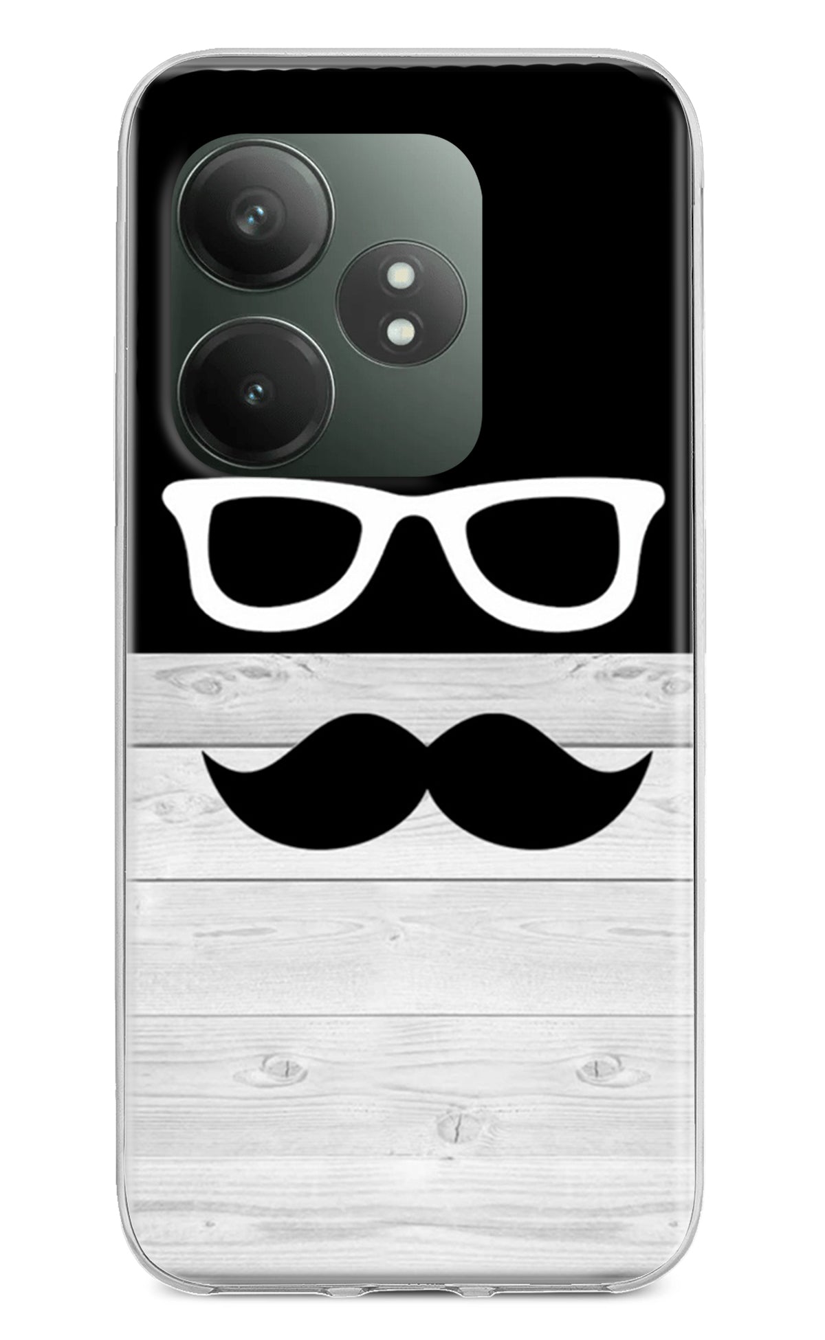 Mustache Realme GT 6T 5G Back Cover