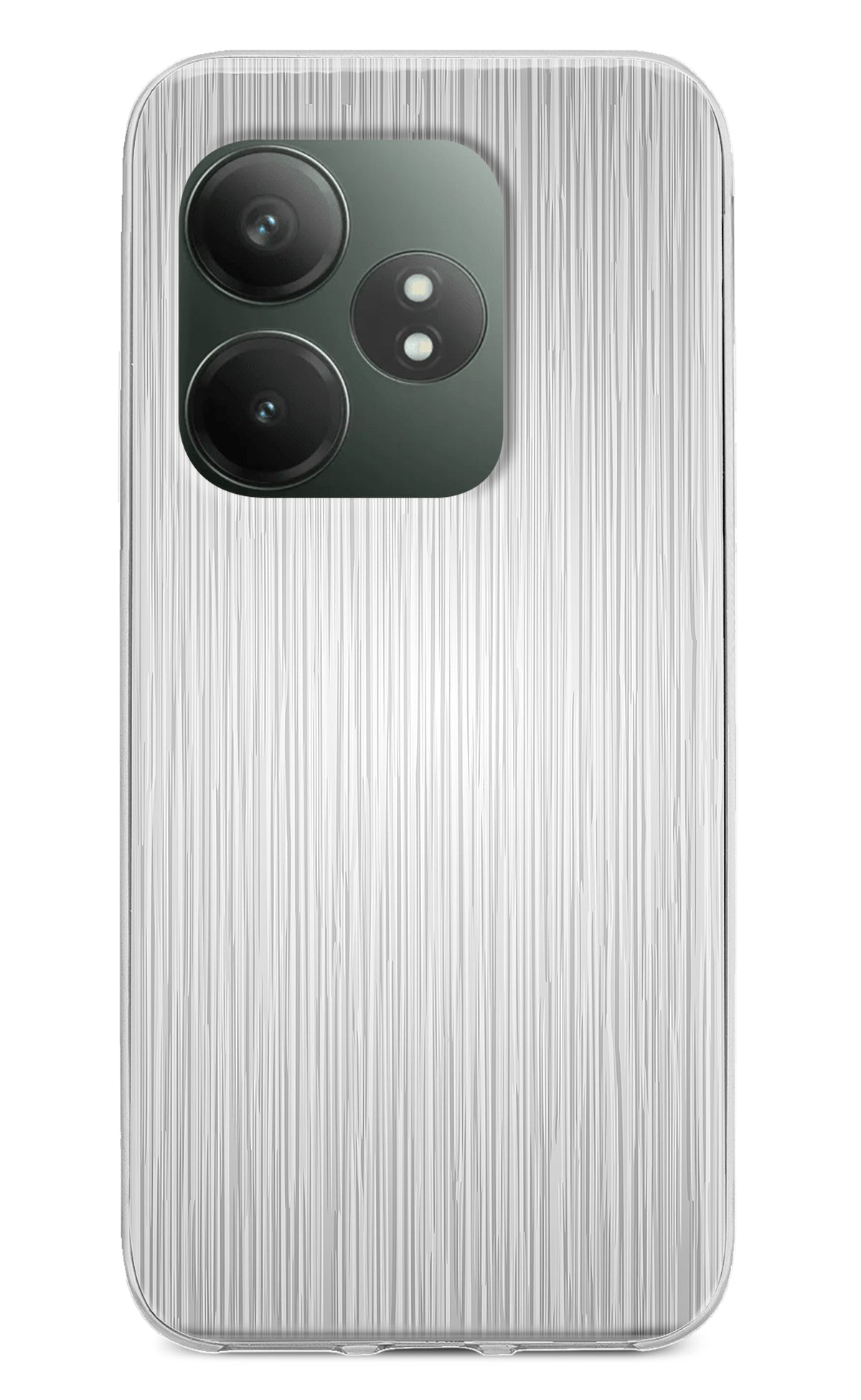 Wooden Grey Texture Realme GT 6T 5G Back Cover