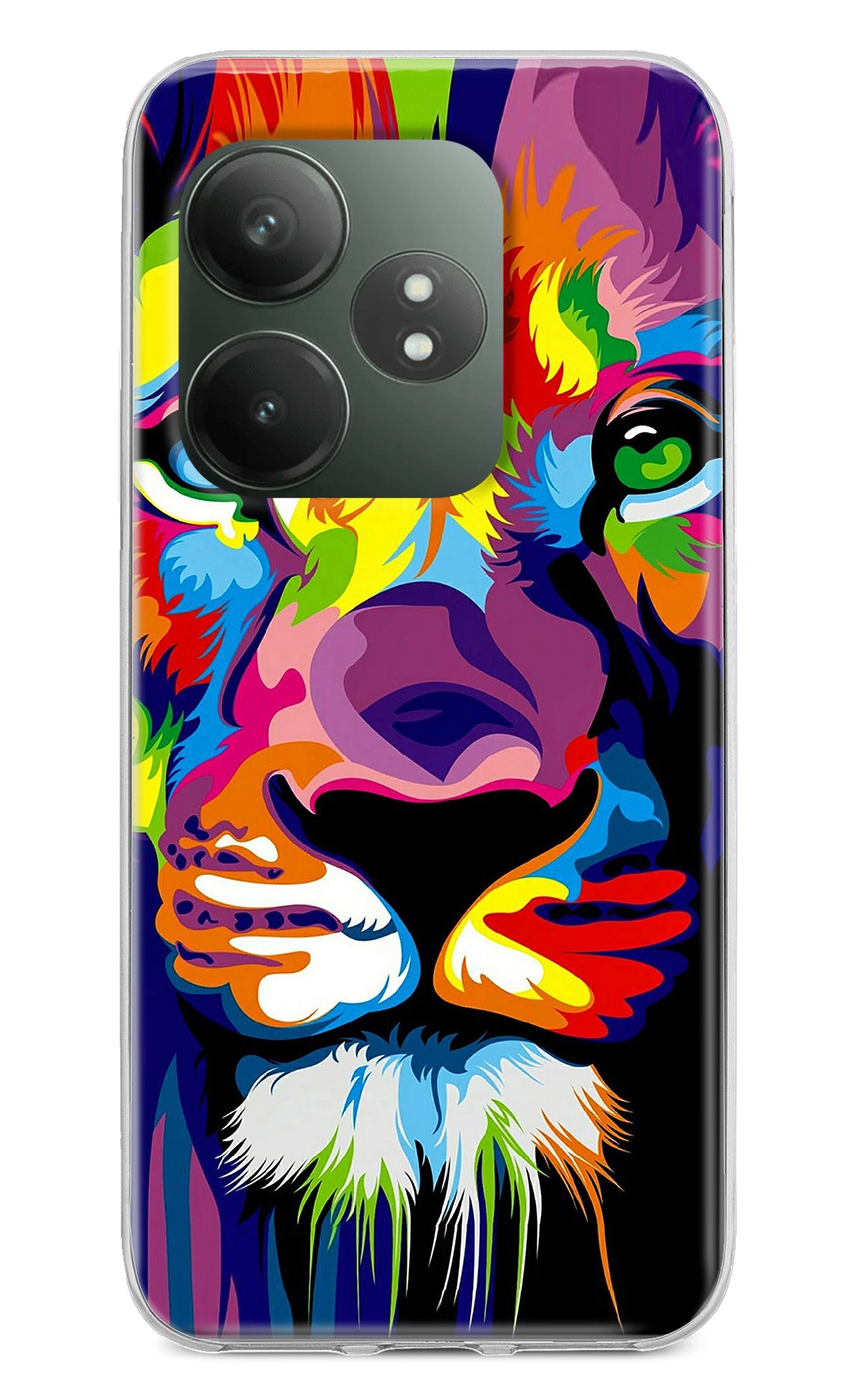 Lion Realme GT 6T 5G Back Cover