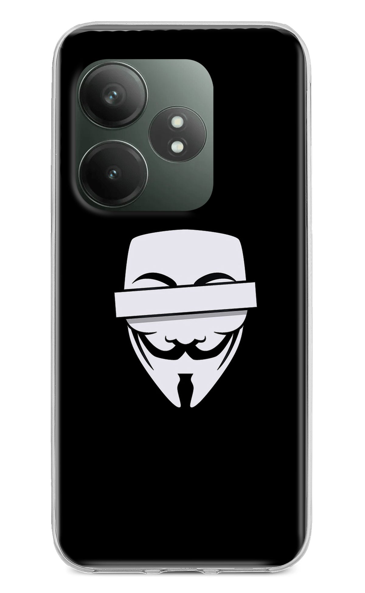 Anonymous Face Realme GT 6T 5G Back Cover