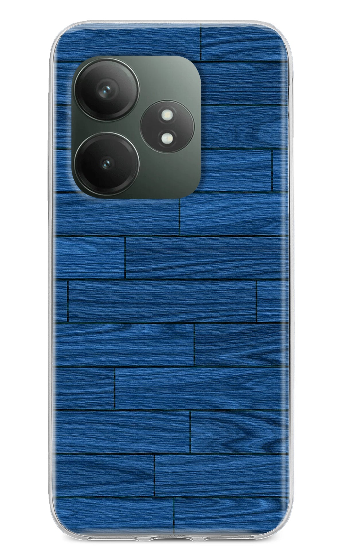 Wooden Texture Realme GT 6T 5G Back Cover