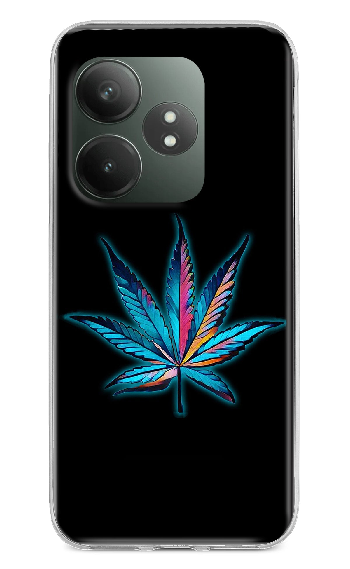 Weed Realme GT 6T 5G Back Cover