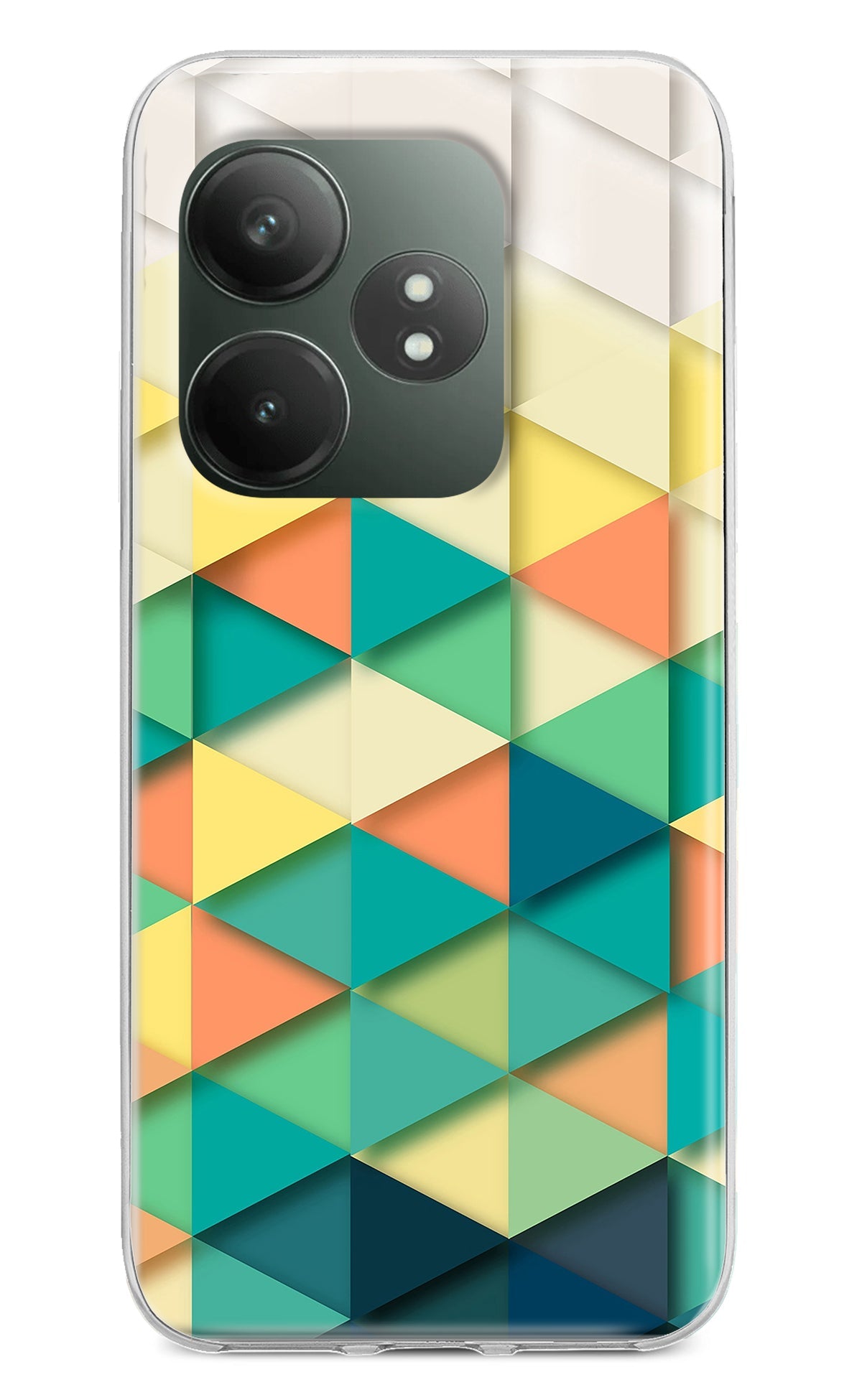 Abstract Realme GT 6T 5G Back Cover