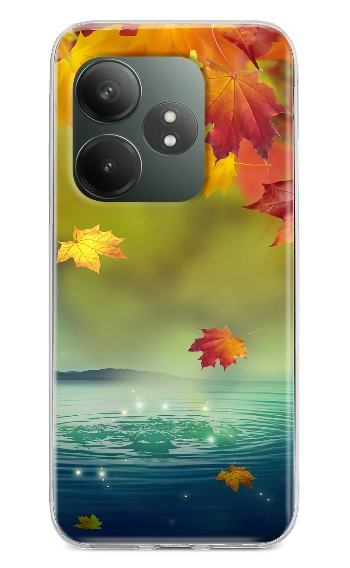 Flowers Realme GT 6T 5G Back Cover