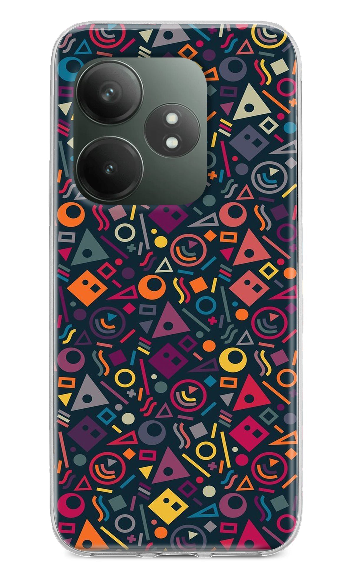 Geometric Abstract Realme GT 6T 5G Back Cover