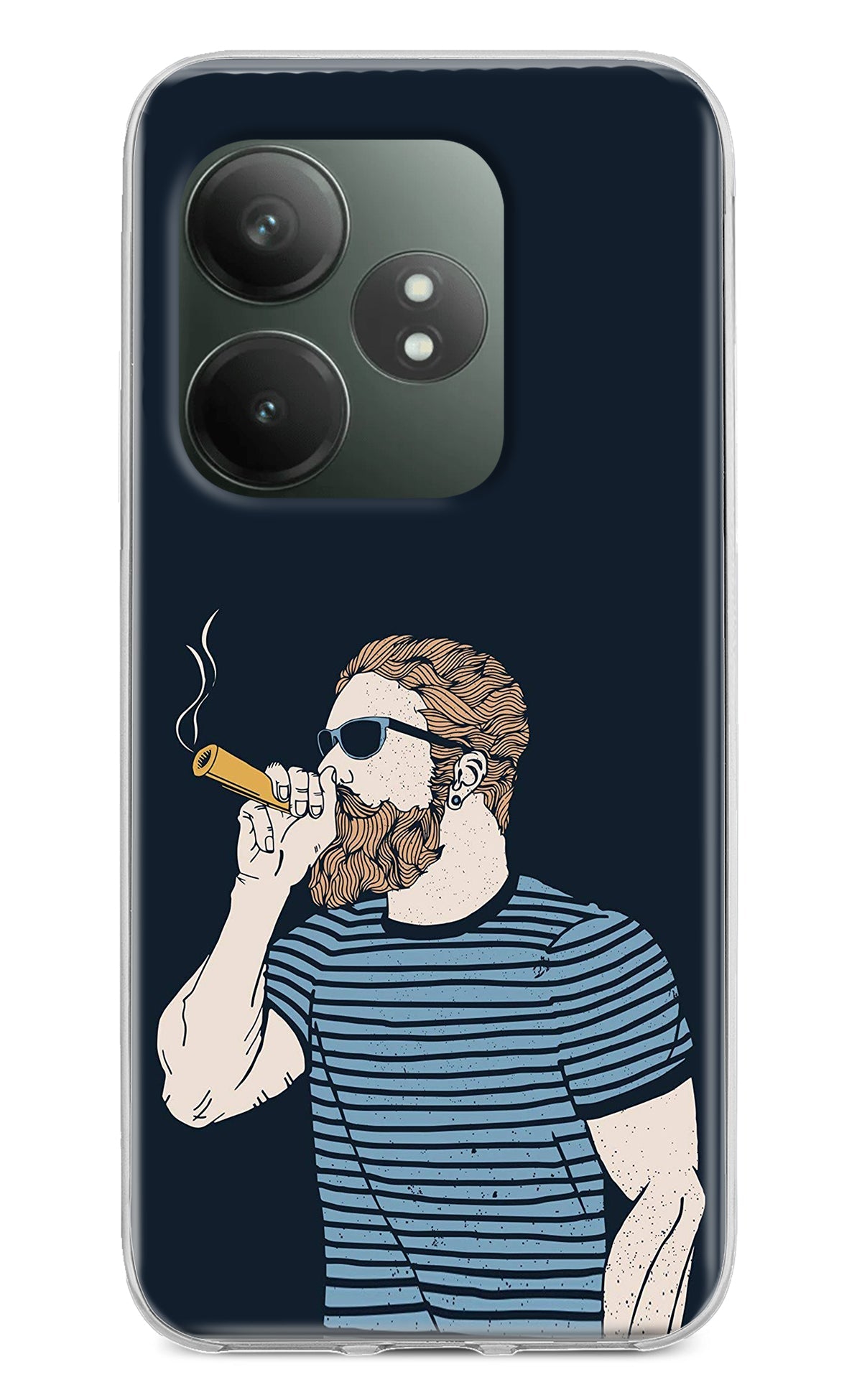 Smoking Realme GT 6T 5G Back Cover