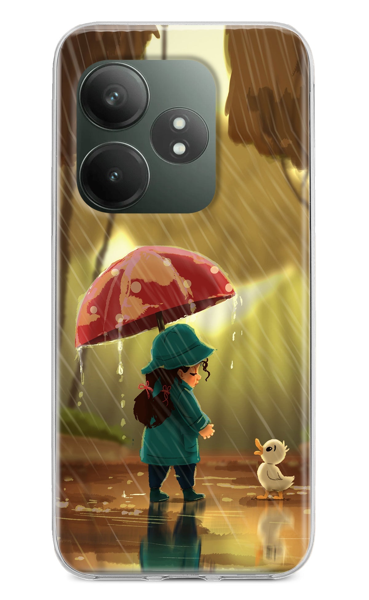 Rainy Day Realme GT 6T 5G Back Cover