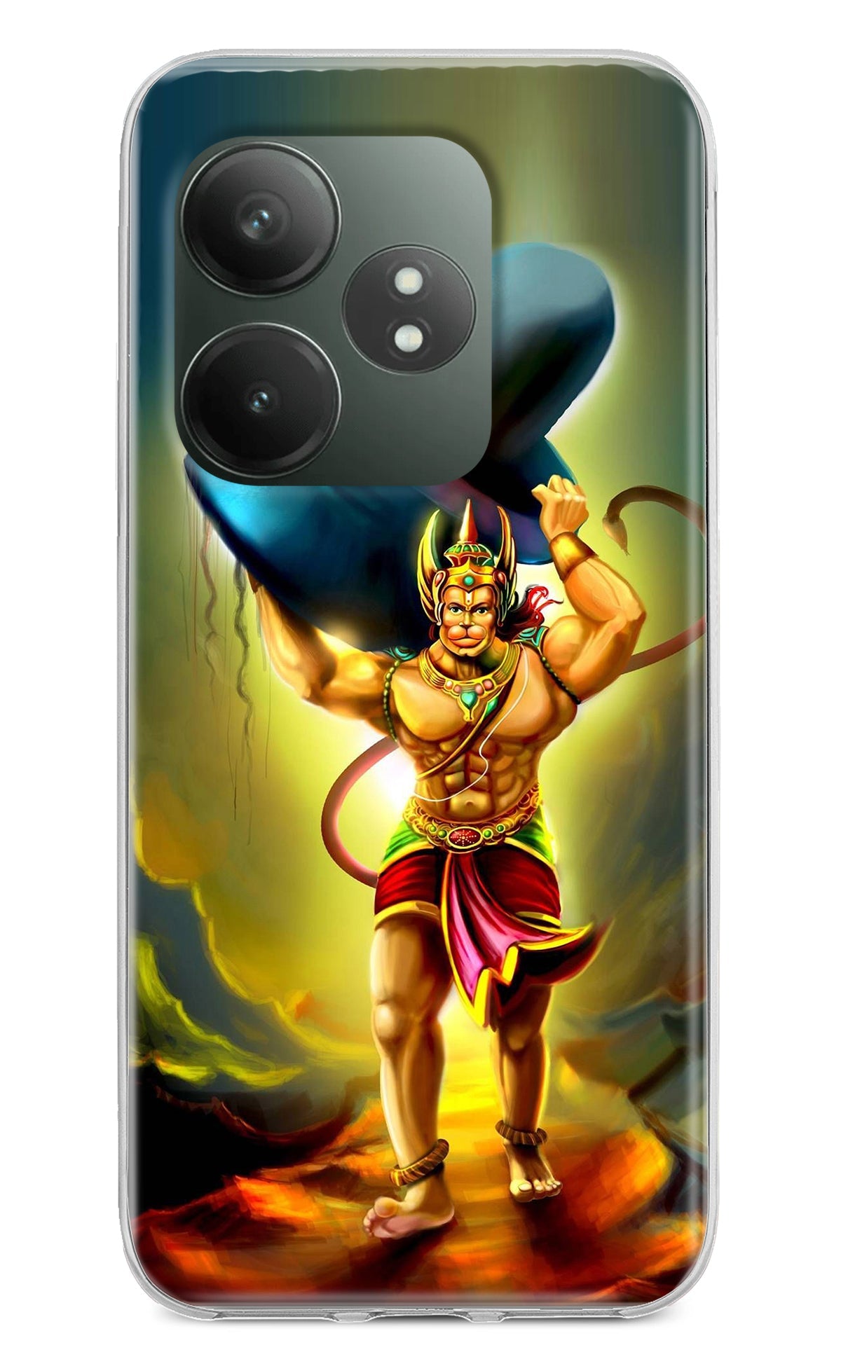 Lord Hanuman Realme GT 6T 5G Back Cover