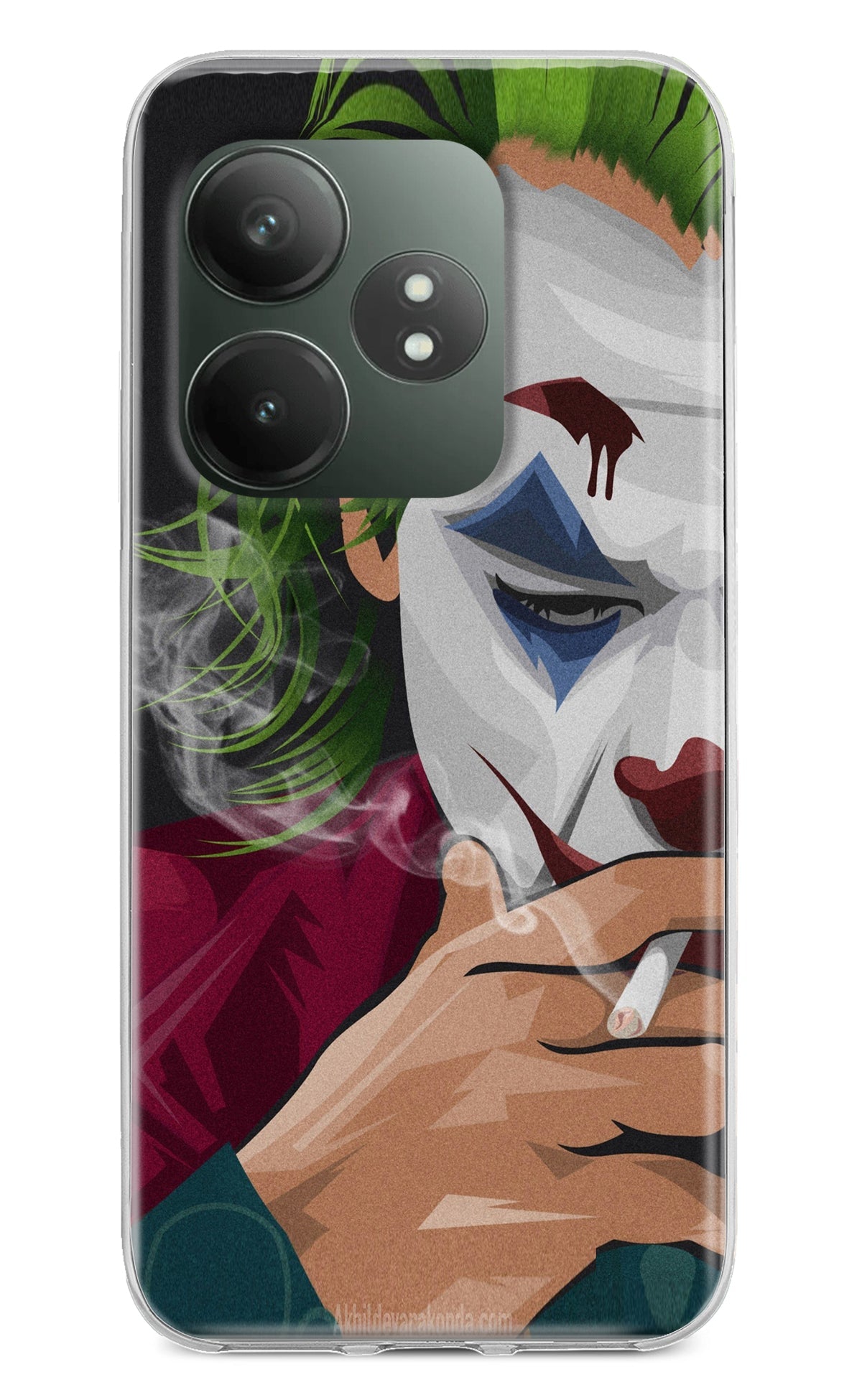 Joker Smoking Realme GT 6T 5G Back Cover