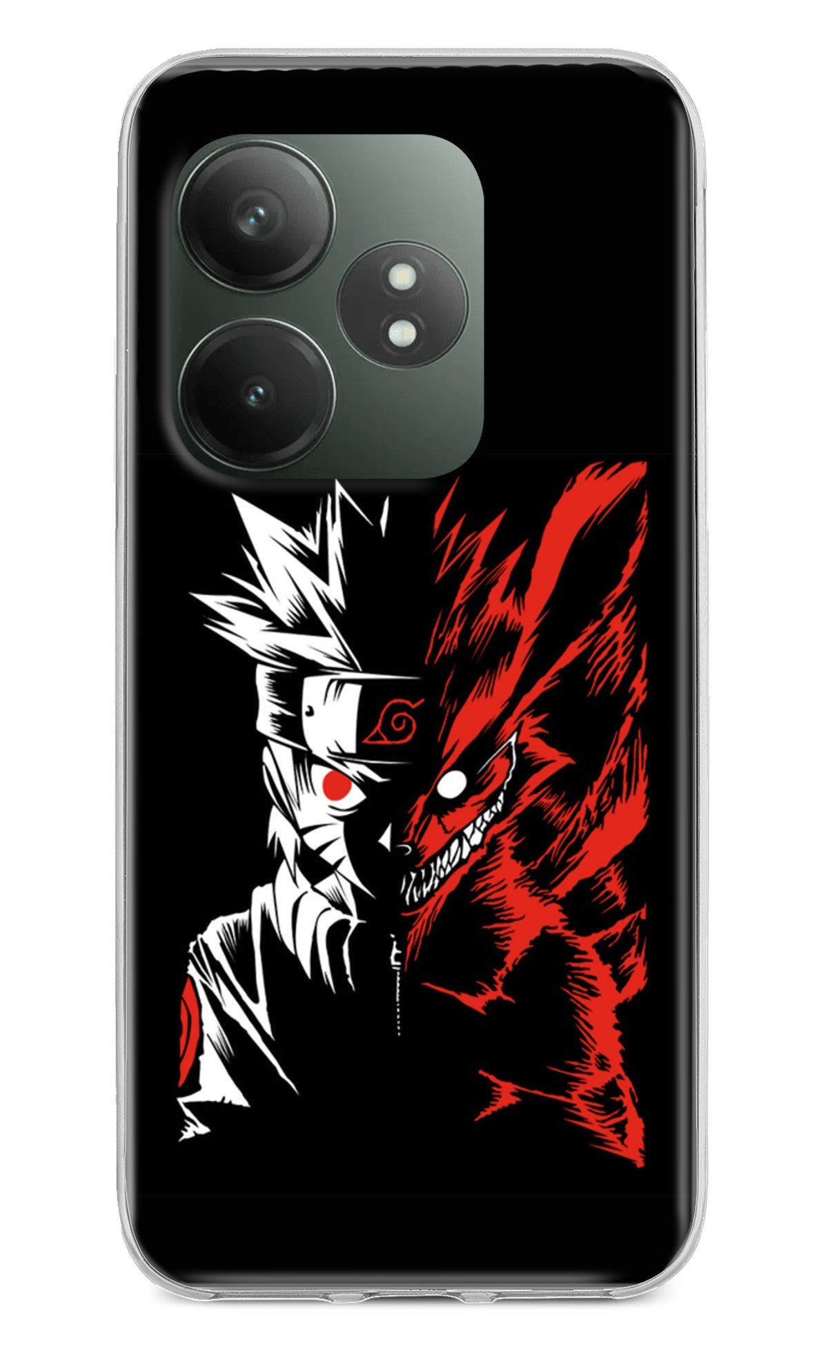 Naruto Two Face Realme GT 6T 5G Back Cover