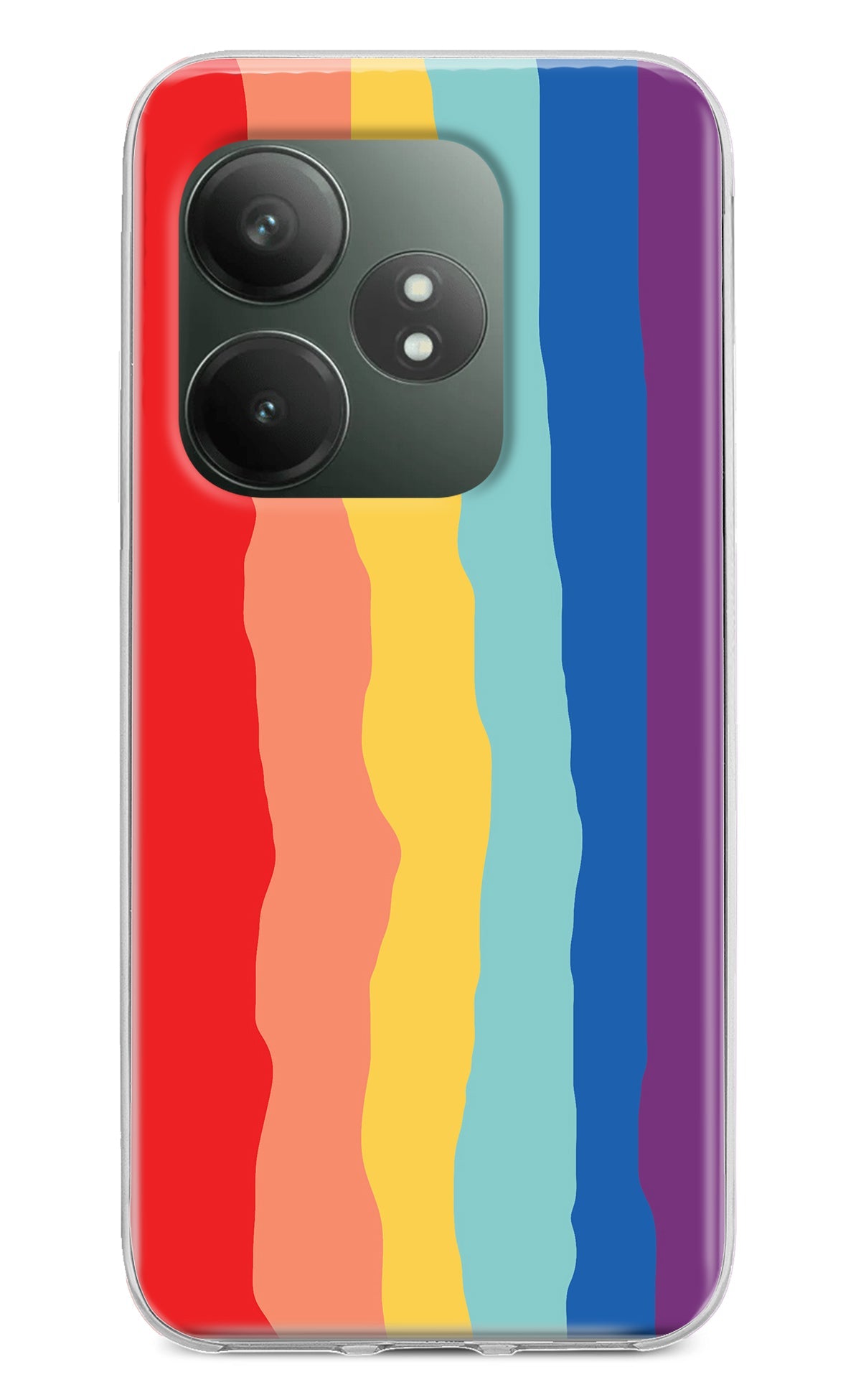 Rainbow Realme GT 6T 5G Back Cover