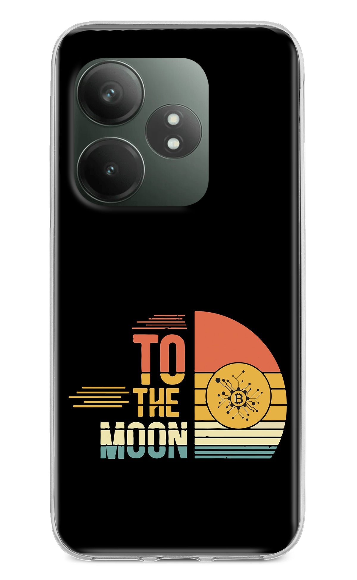 To the Moon Realme GT 6T 5G Back Cover