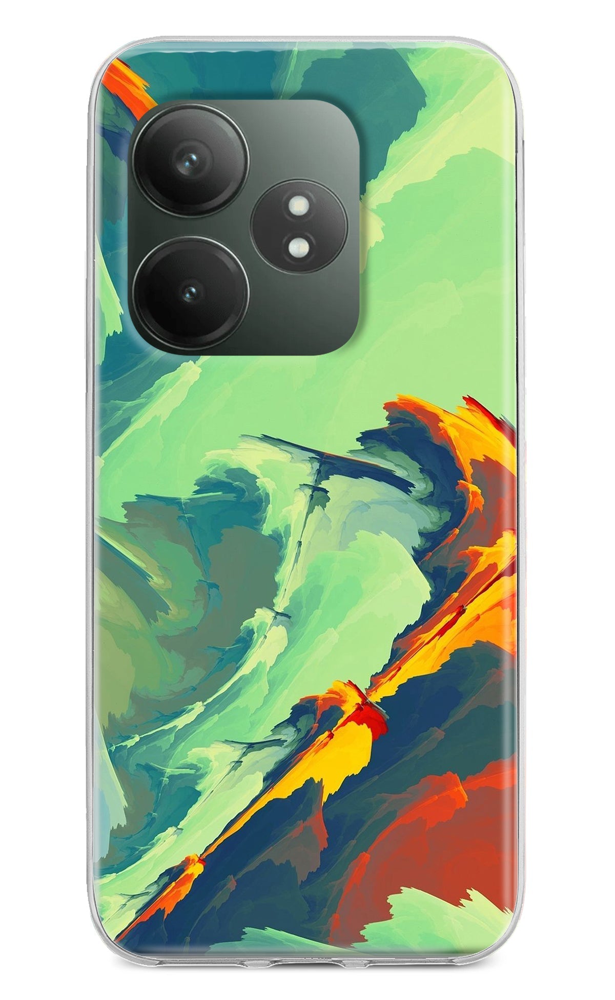 Paint Art Realme GT 6T 5G Back Cover