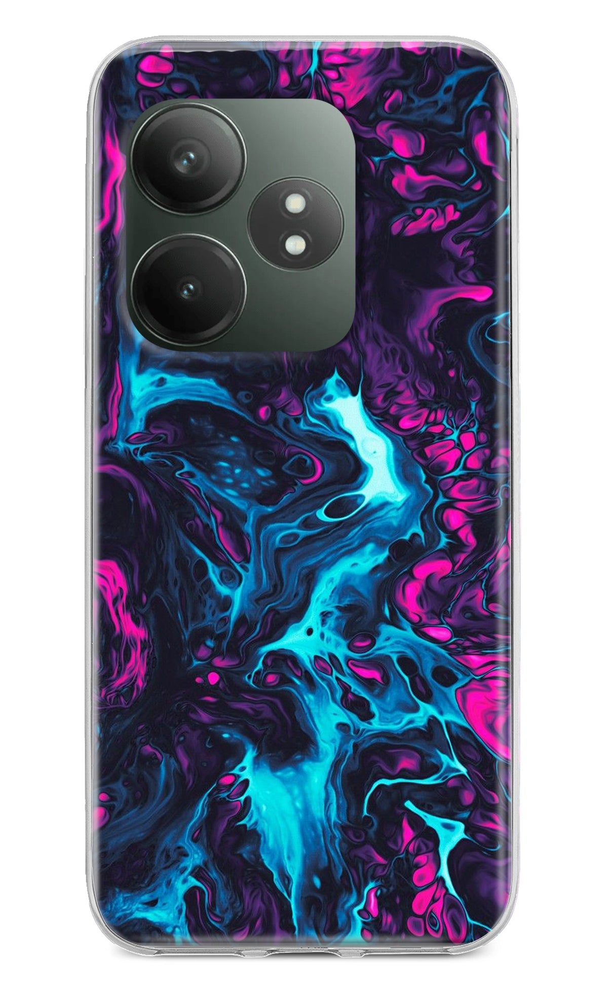 Abstract Realme GT 6T 5G Back Cover