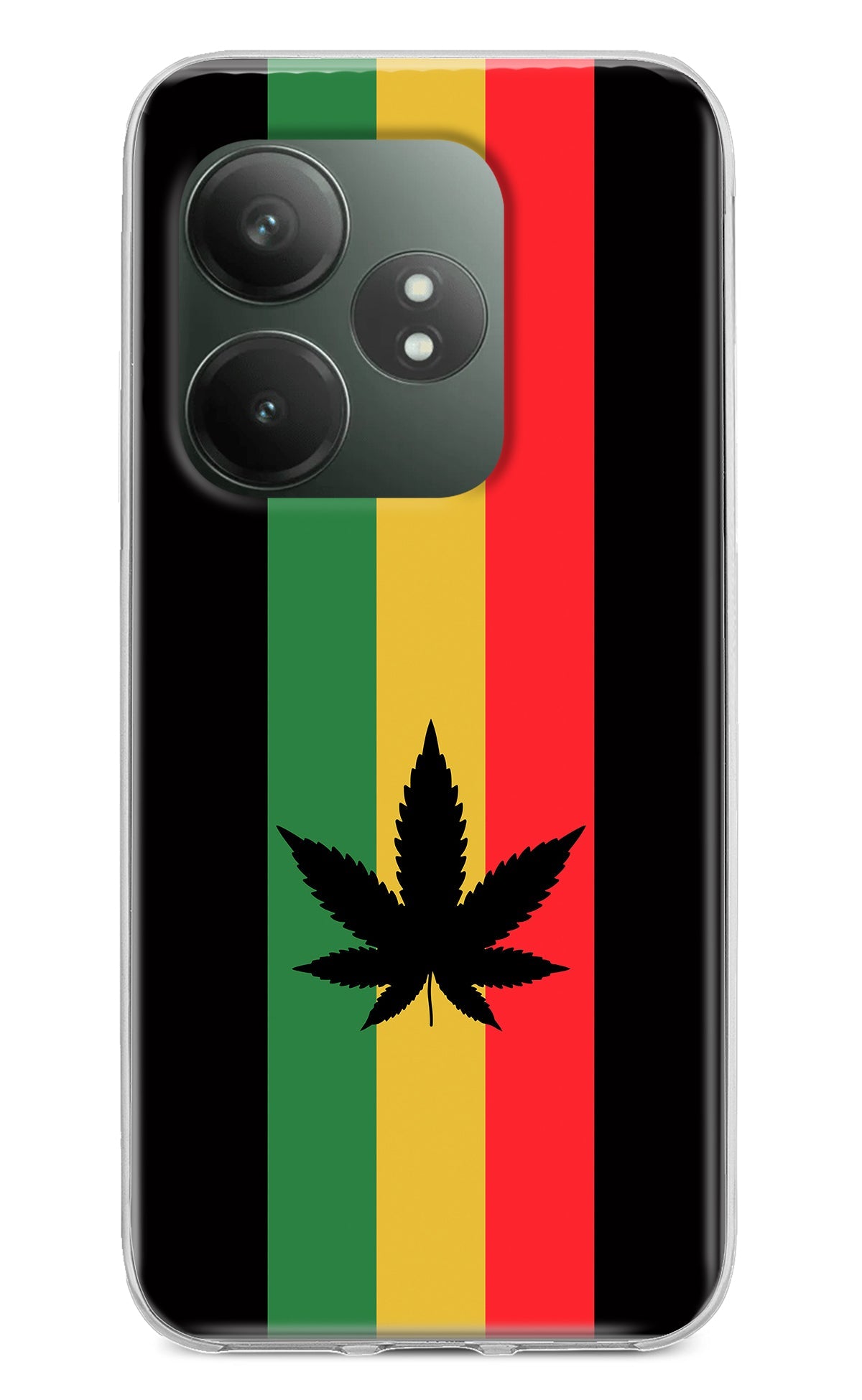 Weed Flag Realme GT 6T 5G Back Cover