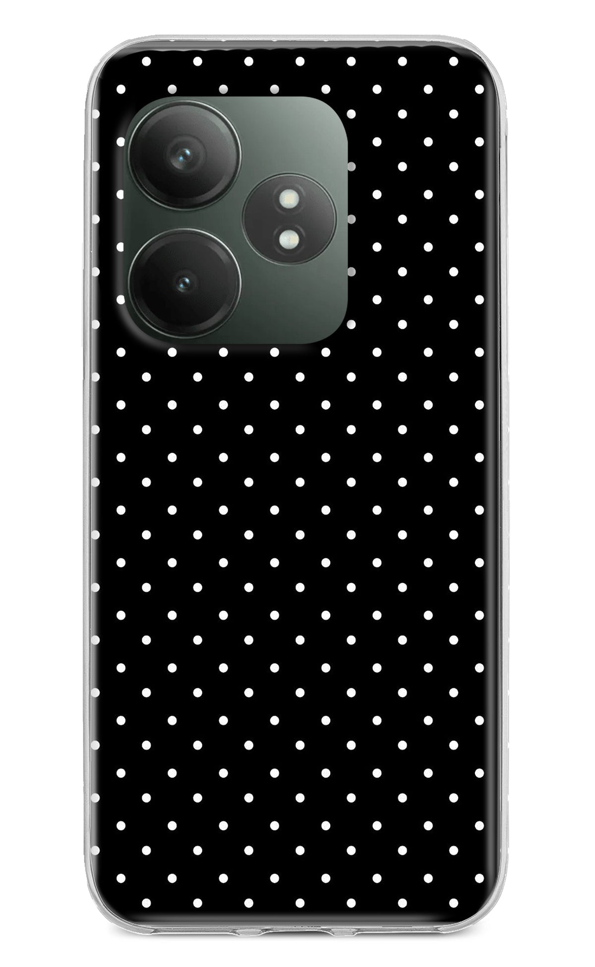 White Dots Realme GT 6T 5G Back Cover