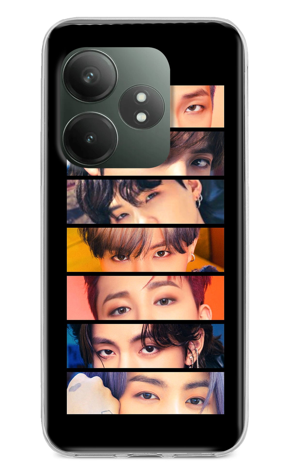 BTS Eyes Realme GT 6T 5G Back Cover
