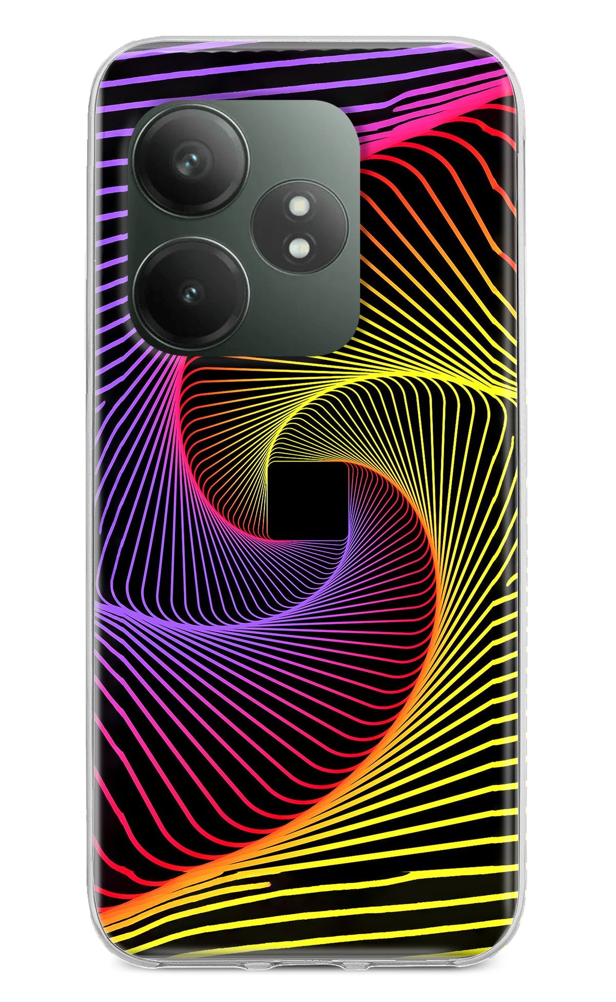 Colorful Strings Realme GT 6T 5G Back Cover