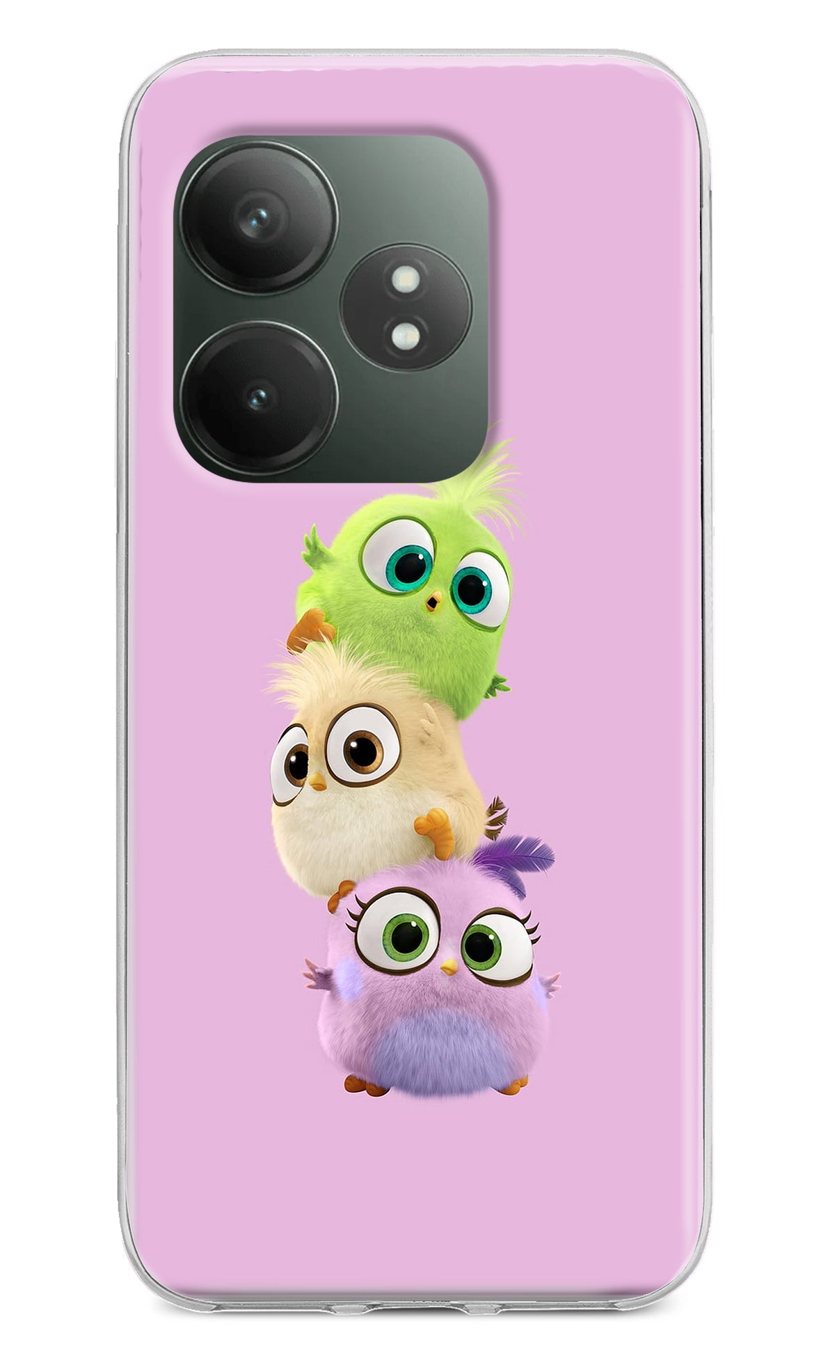 Cute Little Birds Realme GT 6T 5G Back Cover