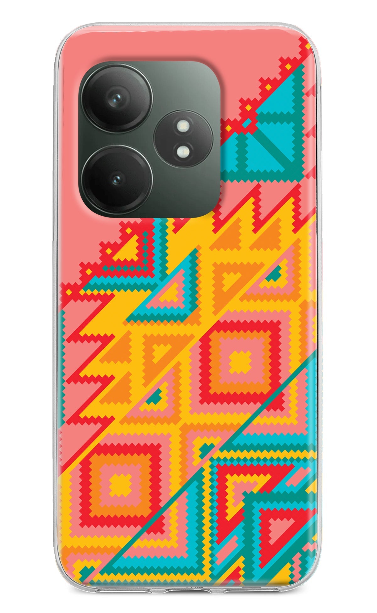 Aztec Tribal Realme GT 6T 5G Back Cover