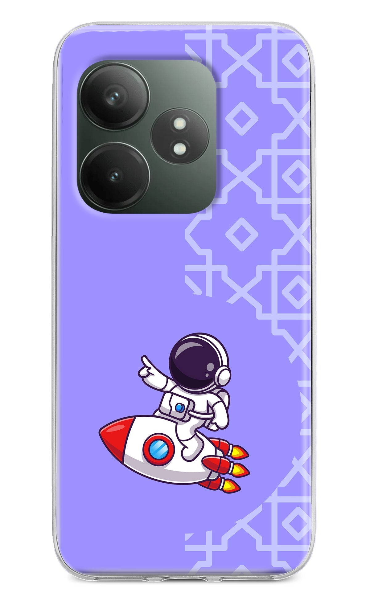 Cute Astronaut Realme GT 6T 5G Back Cover