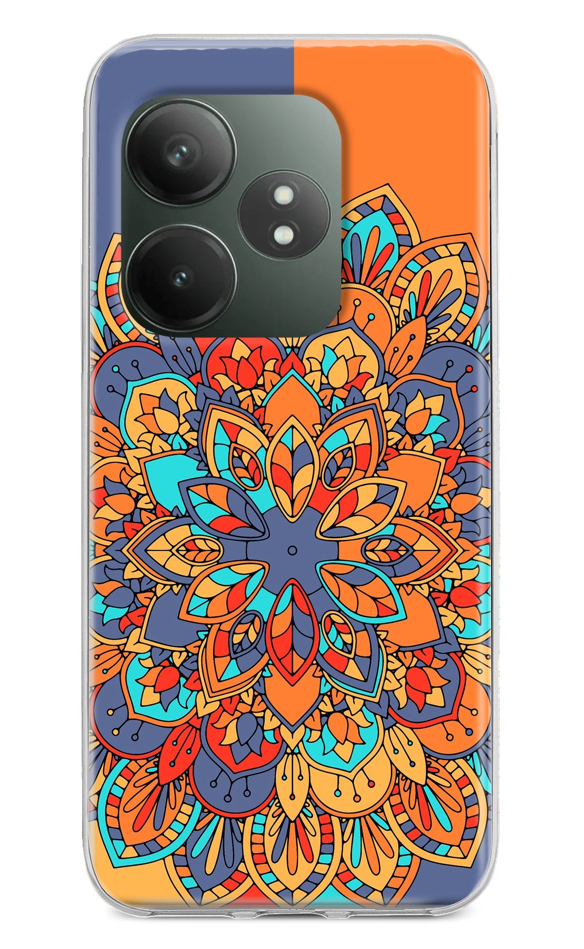 Color Mandala Realme GT 6T 5G Back Cover