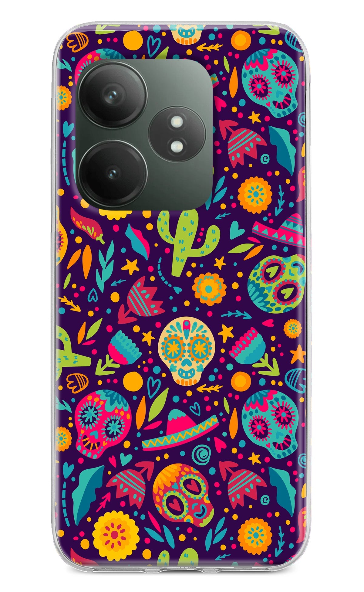 Mexican Design Realme GT 6T 5G Back Cover