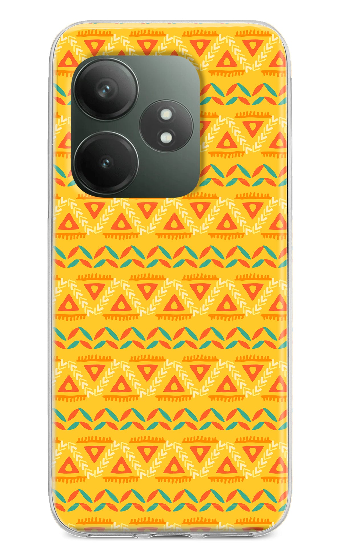 Tribal Pattern Realme GT 6T 5G Back Cover