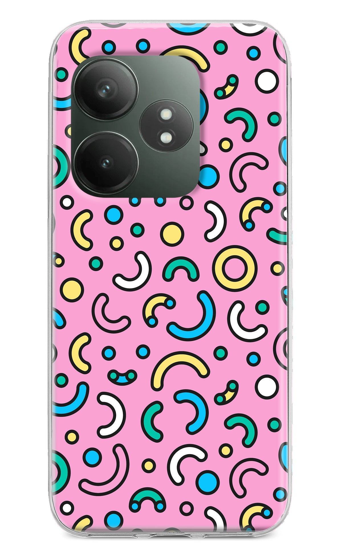 Memphis Design Realme GT 6T 5G Back Cover