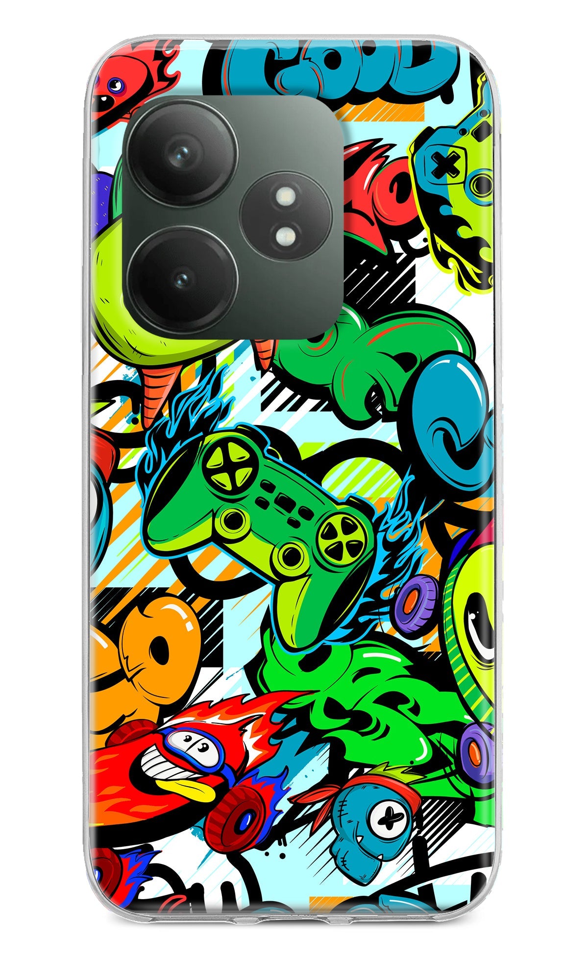 Game Doodle Realme GT 6T 5G Back Cover